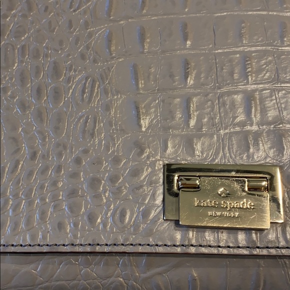 Kate Spade Grey Crossbody/Clutch Purse - Picture 4 of 4